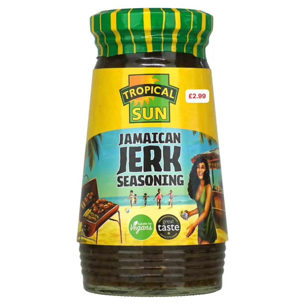 Tropical sun jerk seasoning pmp £2.99