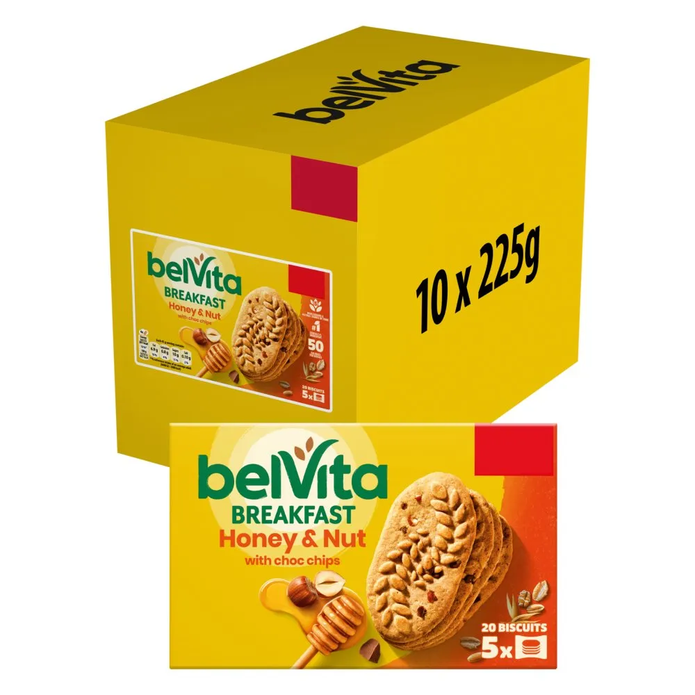 Belvita biscuits honey & nuts pmp £1.49