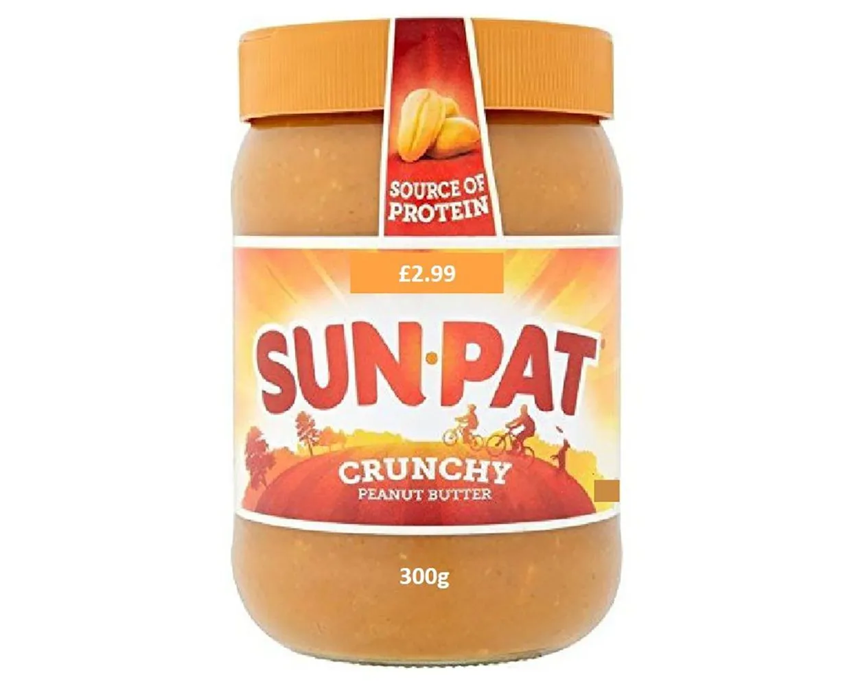 Sun Pat Peanut Butter Crunchy PM £2.99