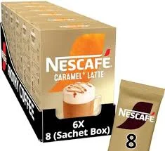Nescafe cafe gold caramel 8 sachets