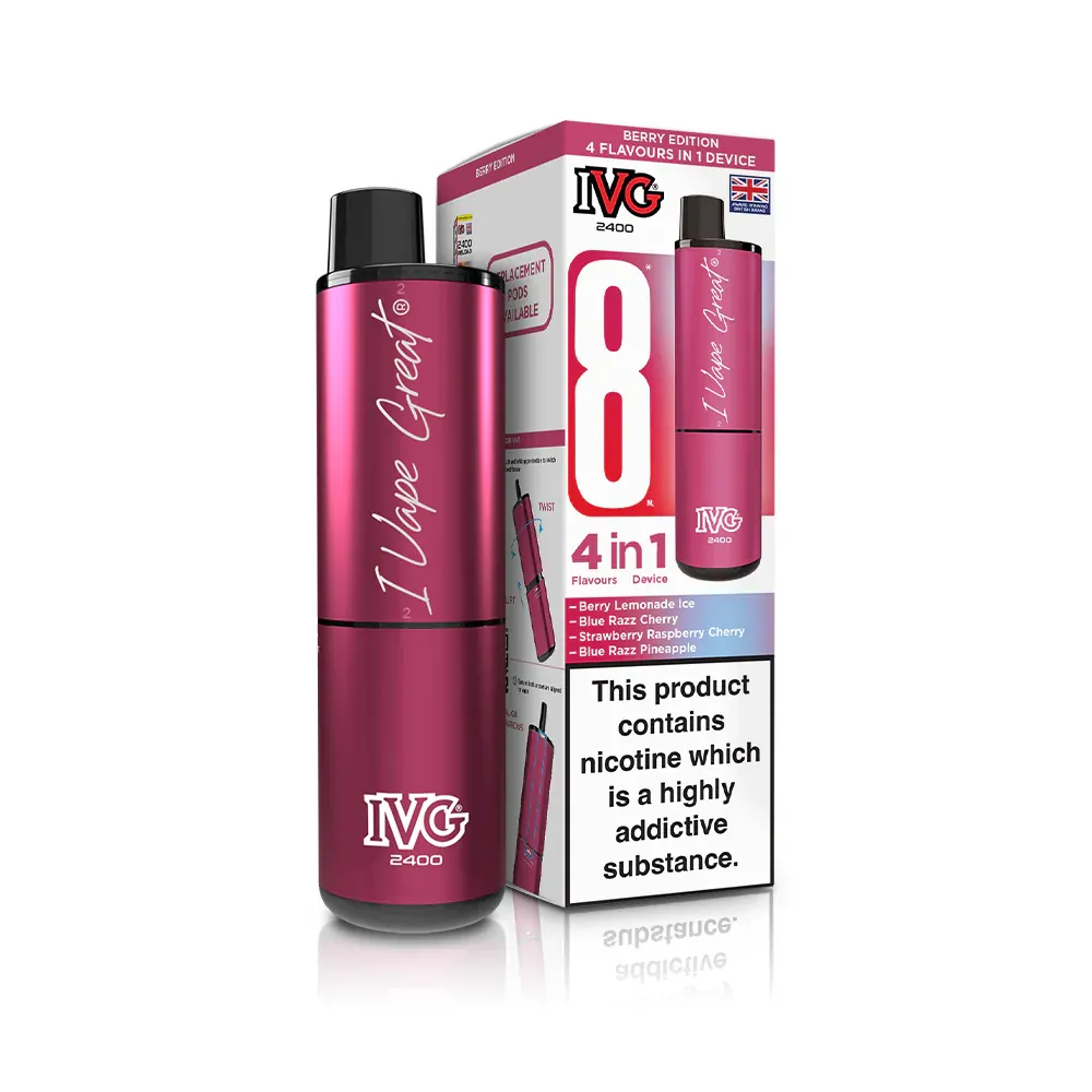 Ivg 2400 berry edition kit
