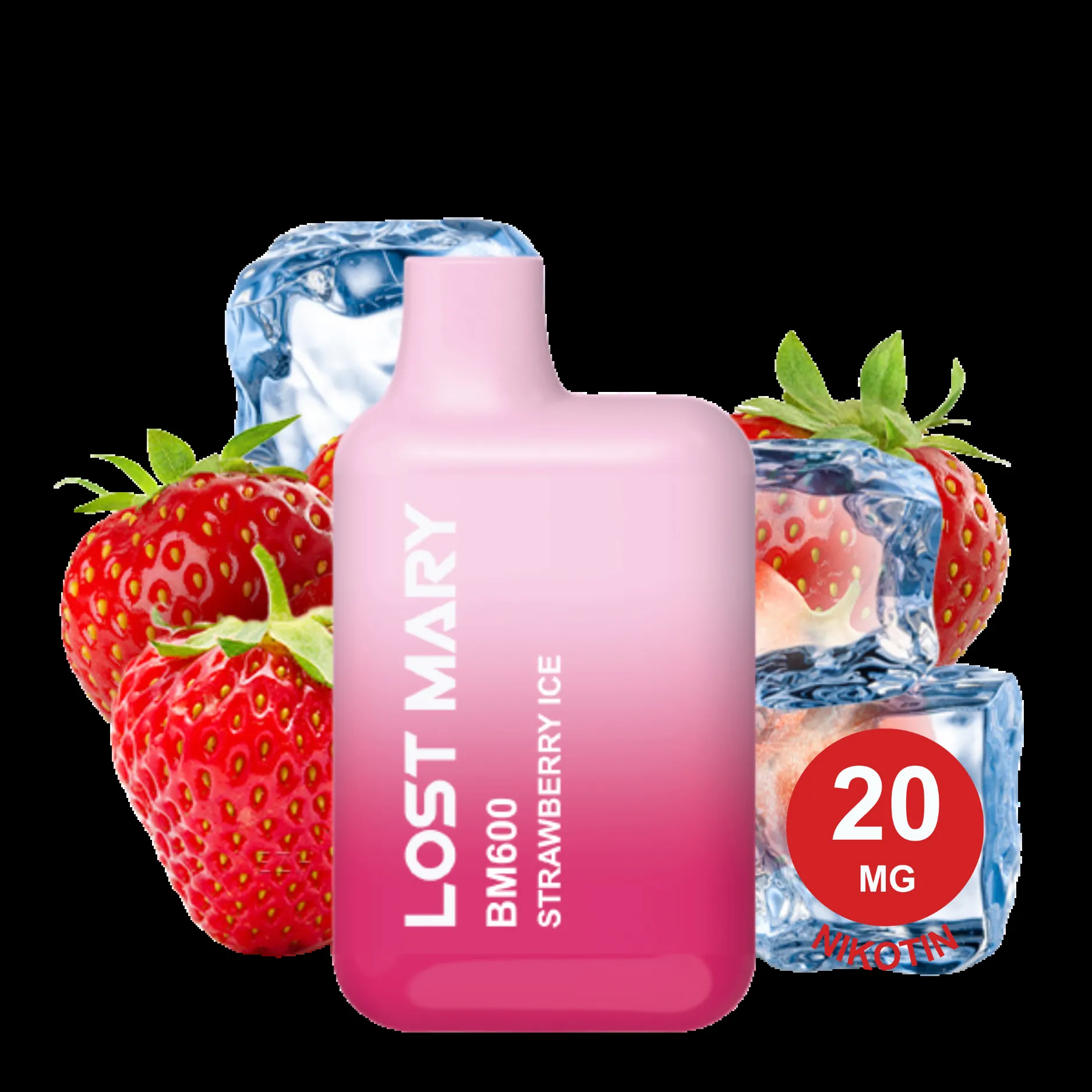 Lost Mary bm600 Strawberry Ice Kit