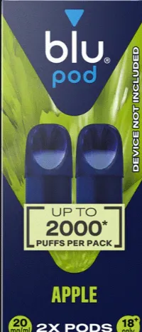 Blu bar apple pods