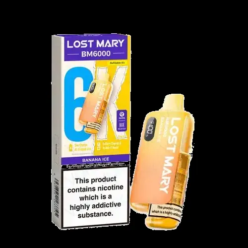 Lost Mary bm6000 Banana Ice Kit