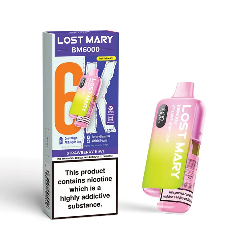 Lost mary bm6000 strawberry kiwi kit