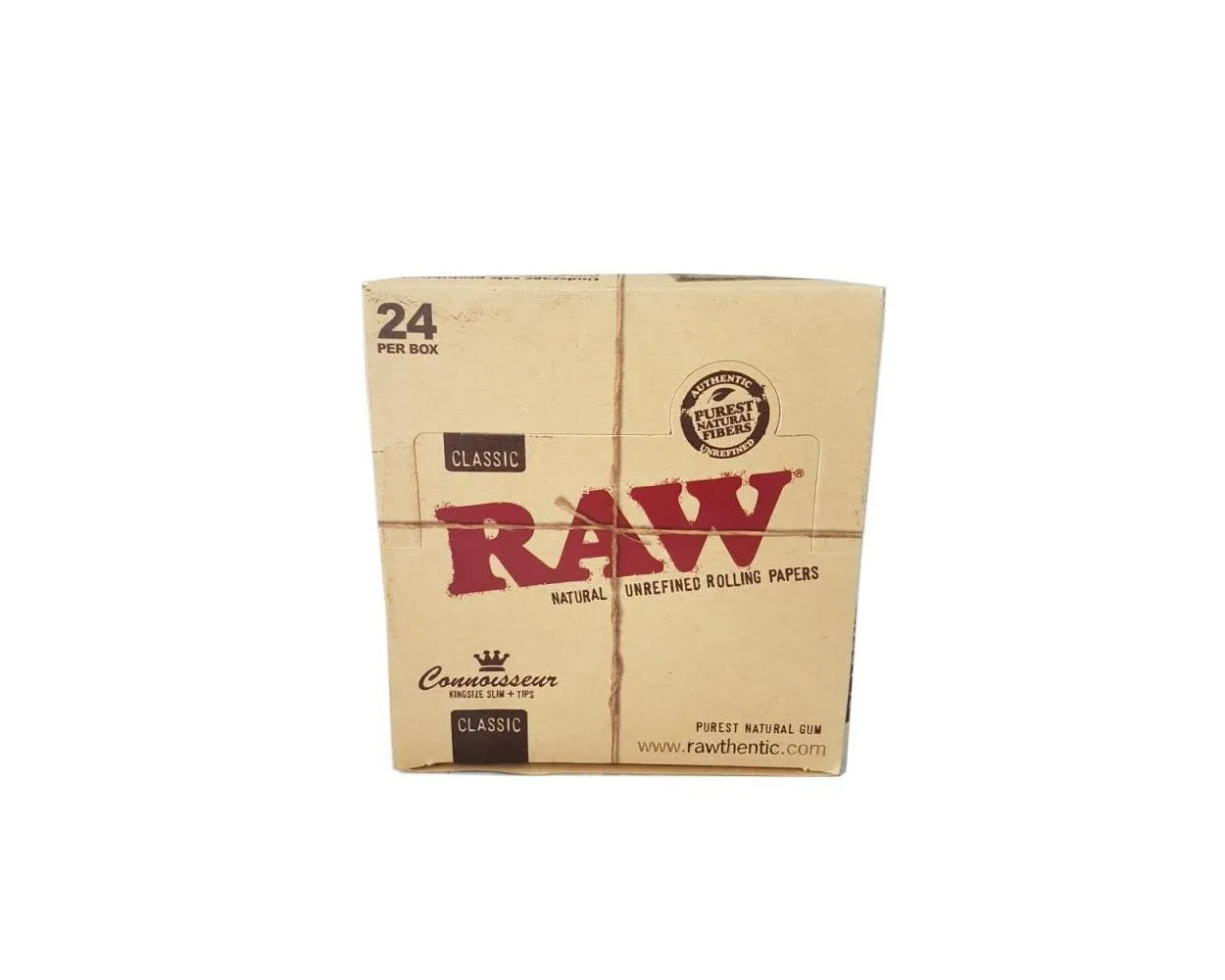 Raw connoisseur classic rolling papers 24pk