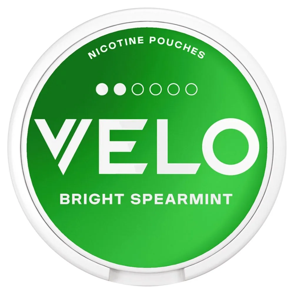 Velo bright spearmint pouch