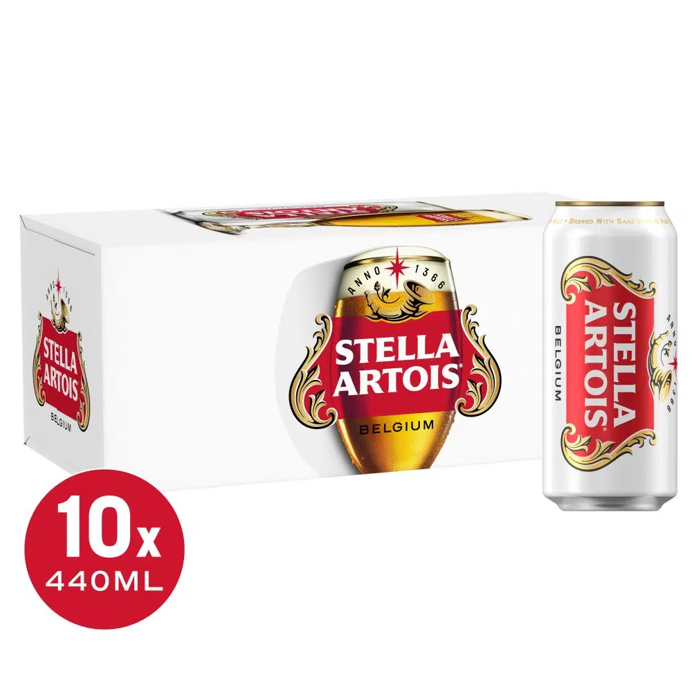 Stella Artois Can 10x440ml