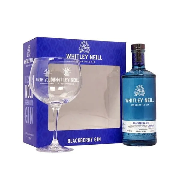 Whitley Neill Blackberry Gin Gift Pack