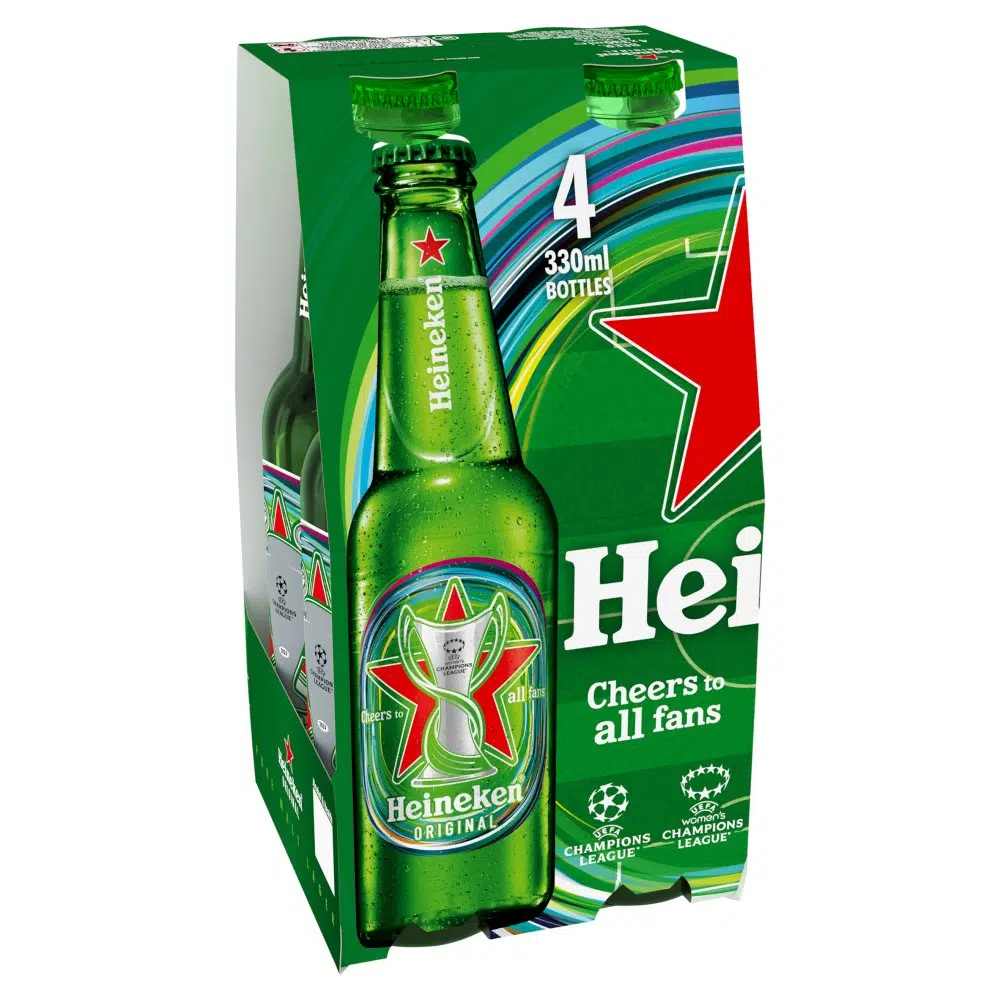 Heineken Lager 0.0% Nrb 4pack