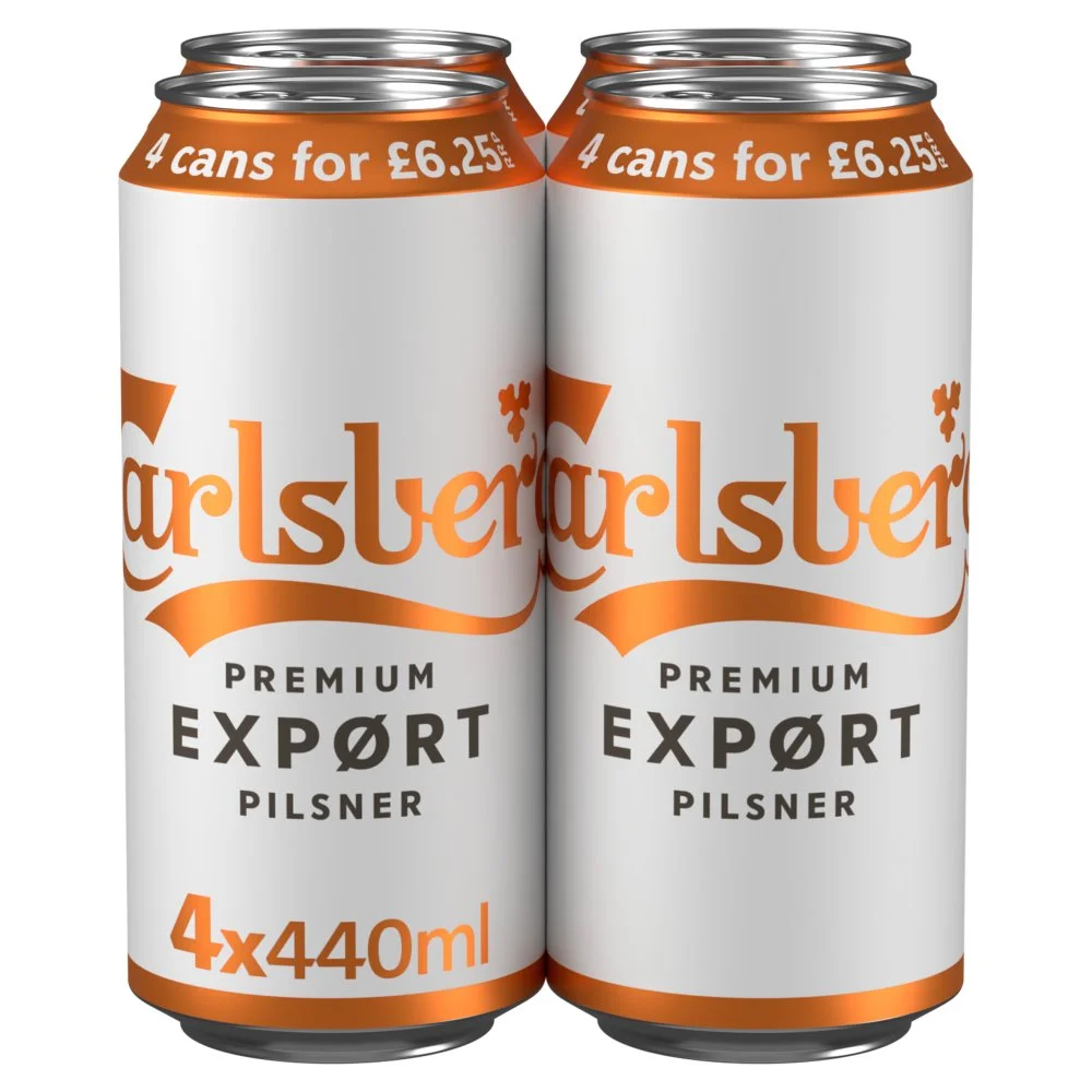 Carlsberg Export PM £6.25