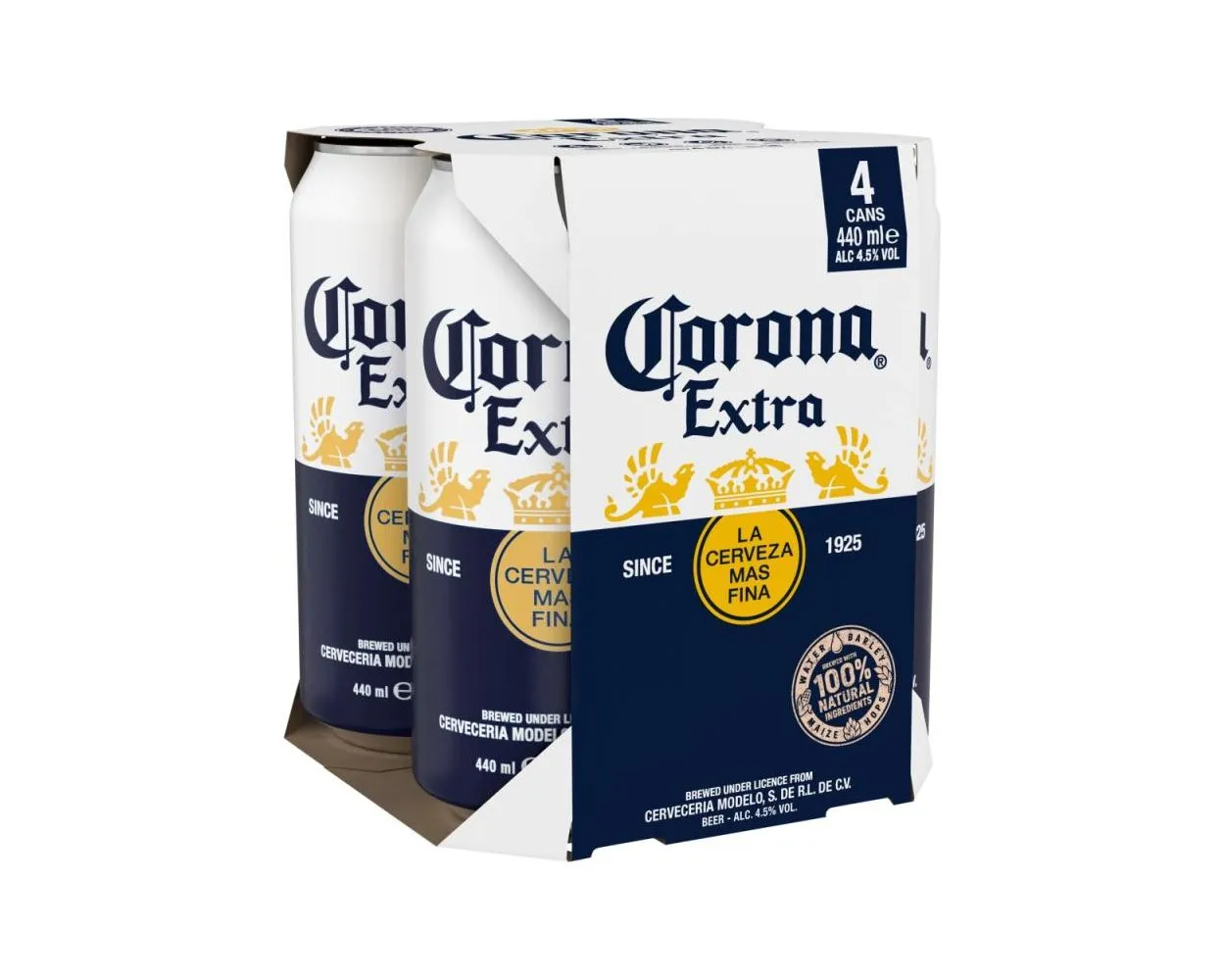 Corona extra 4pack pm£6.85