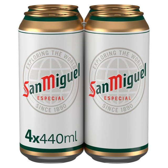 San miguel 4pack can