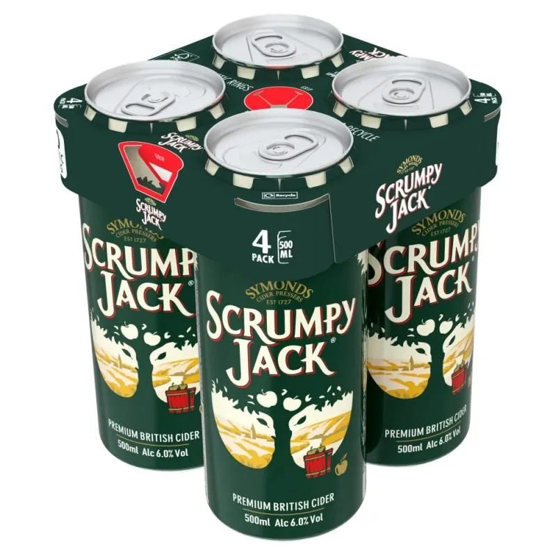 Scrumpy jack cider can
