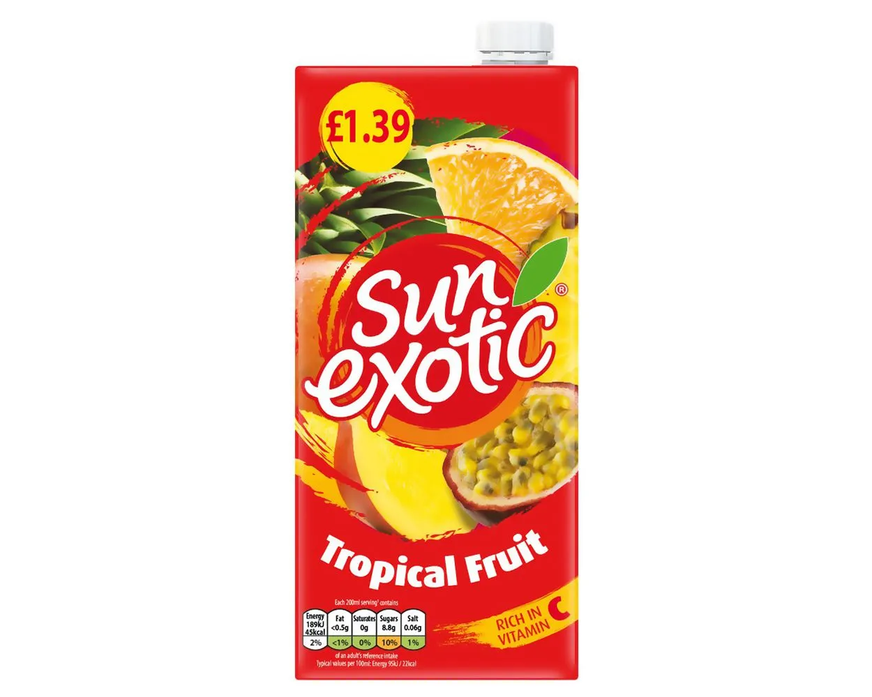 Sun exotic tropical pmp£1.39