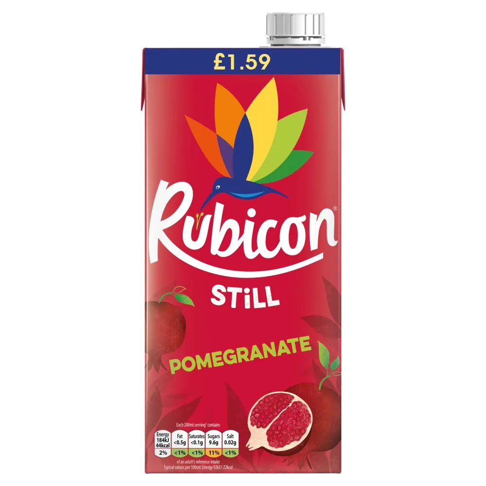 Rubicon Still Pomegranate Juice PM £1.59