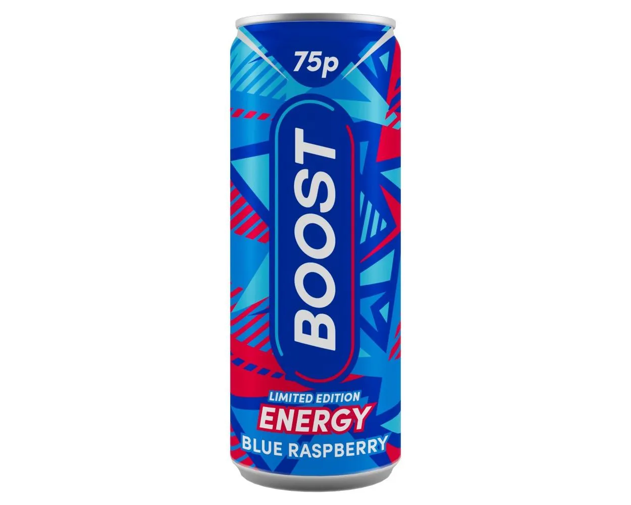 Boost energy blue raspberry pmp£0.75