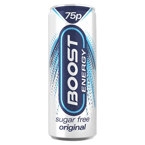 Boost Energy Drink Can Sugar Free PM £0.75