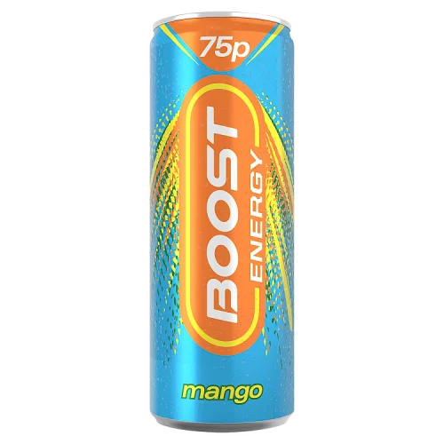 Boost energy can mango pmp£0.75