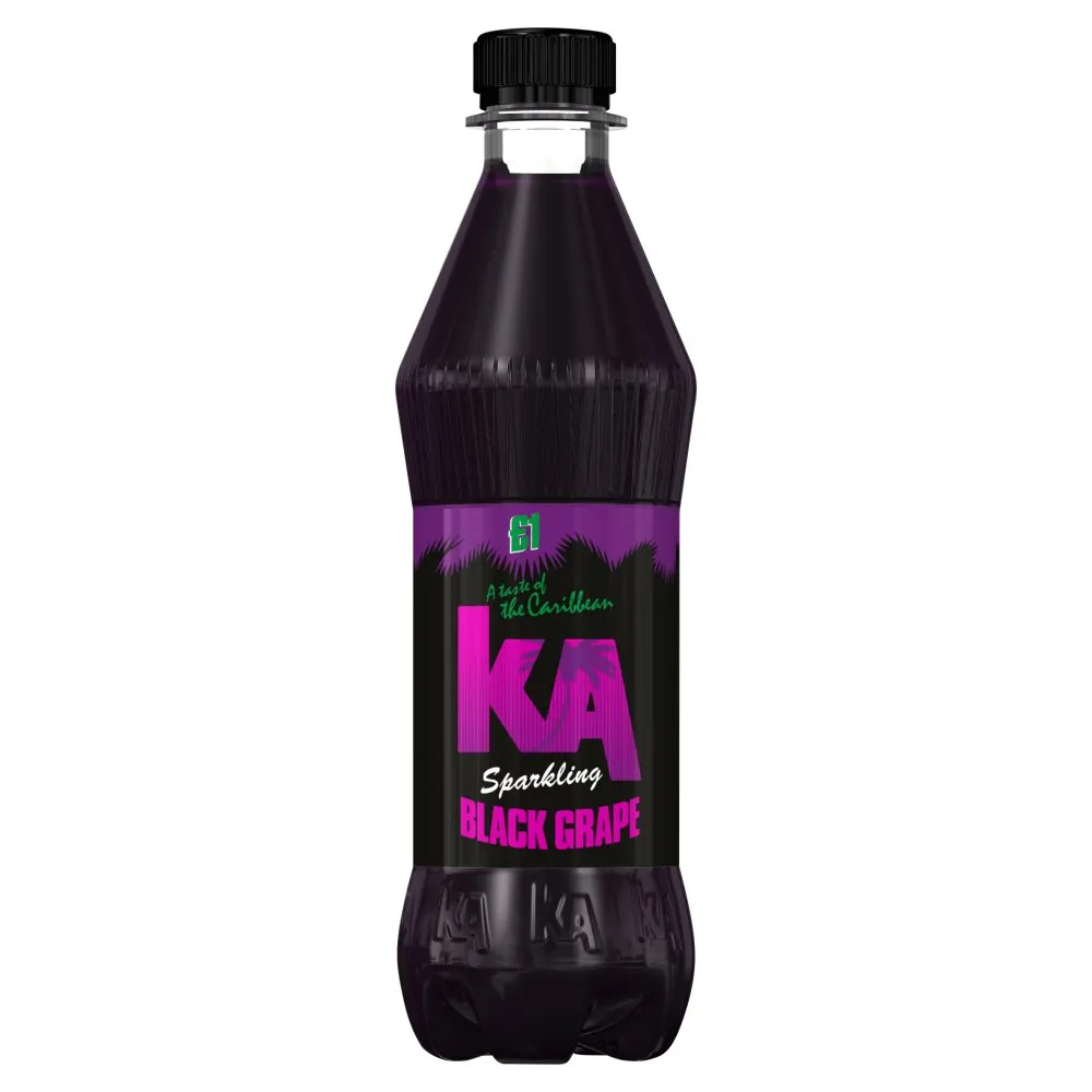 Ka sparkling black grape pmp£1.00