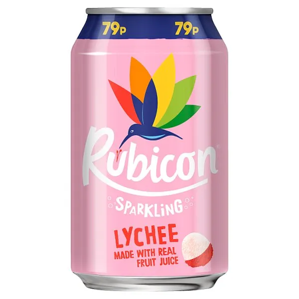 Rubicon lychee sparkling pmp£0.79