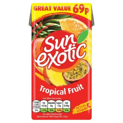 Sun Exotic Tropical PM £0.69