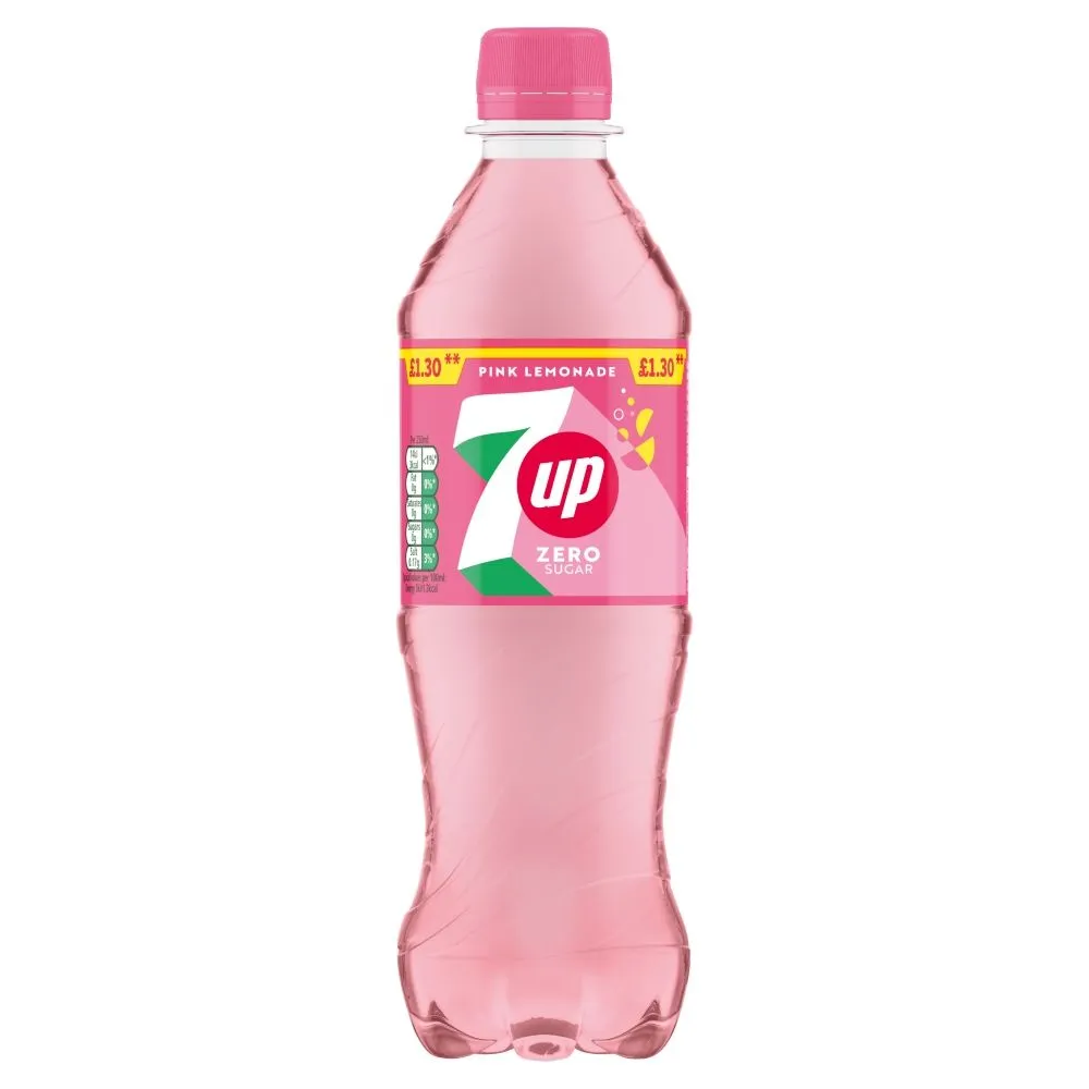 7up Zero Pink Lemonade PM £1.30