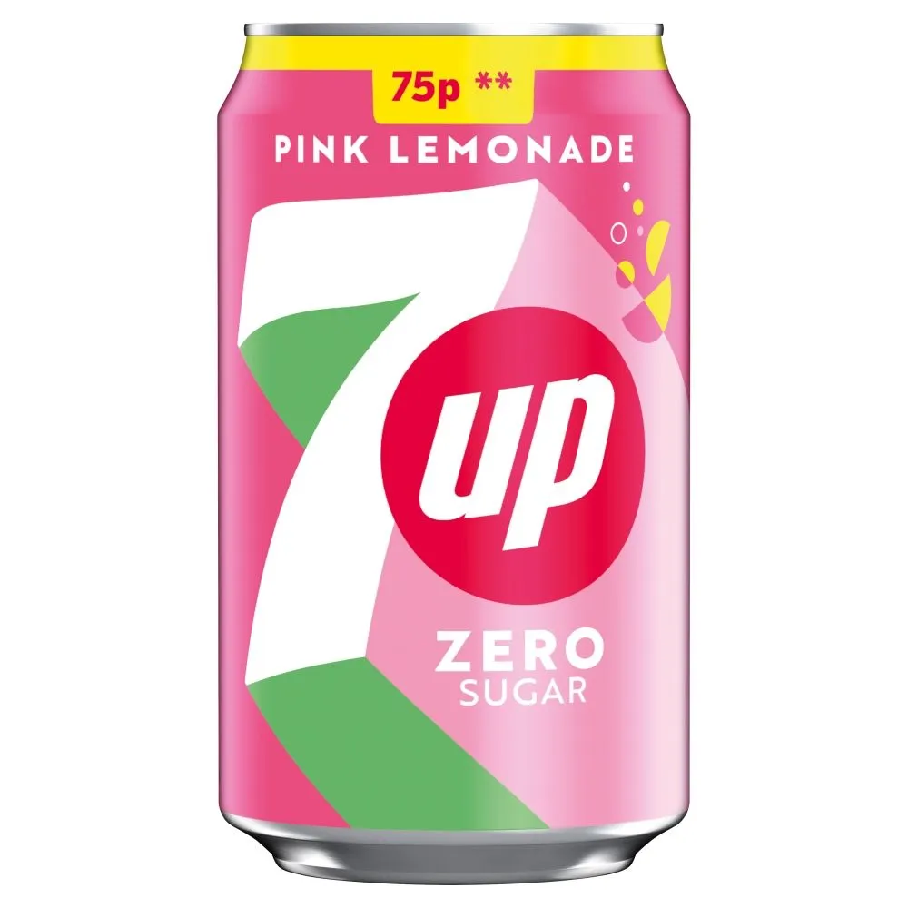 7up zero pink lemonade pmp £0.75