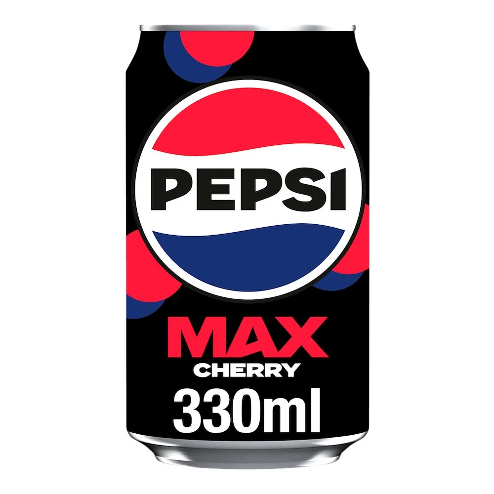 Pepsi max cherry can plain