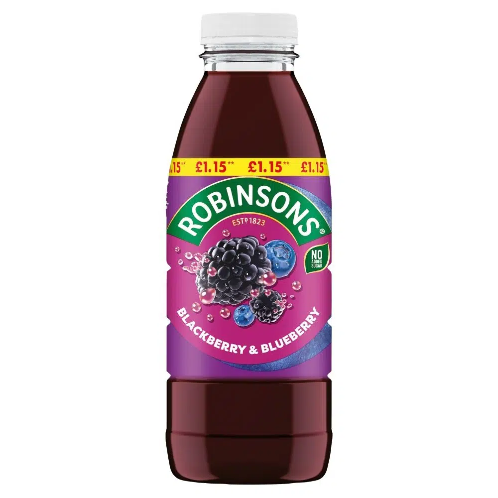 Robinsons Rtd Blackberry & Blueberry PM £1.15