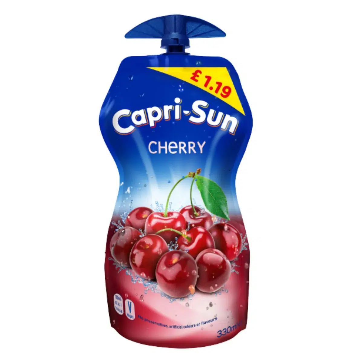 Capri Sun Cherry Screw Cap