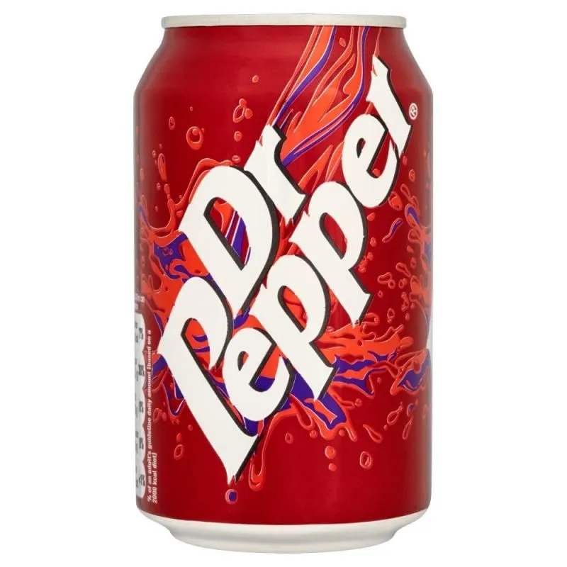 Dr pepper can pmp£0.85