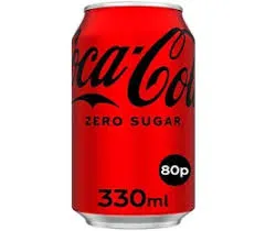 Coca cola zero sugar pmp£0.85