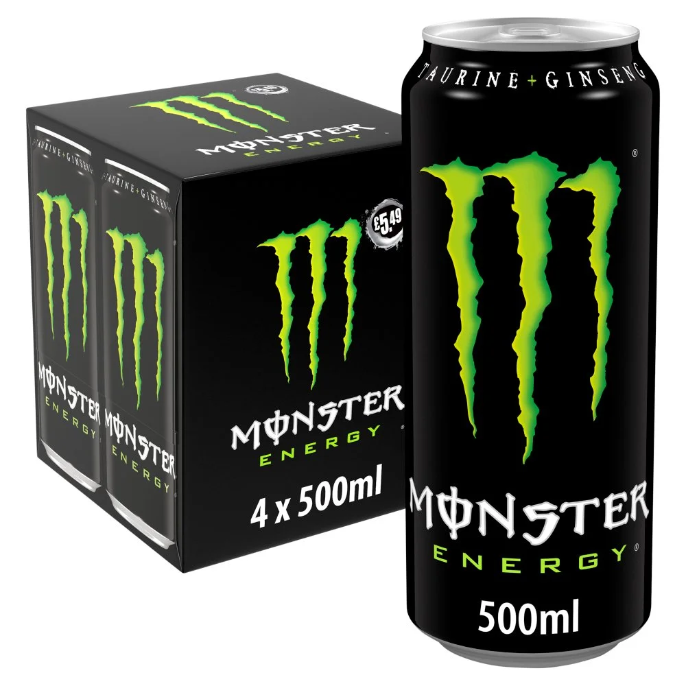 Monster energy original 4pack pmp £5.49