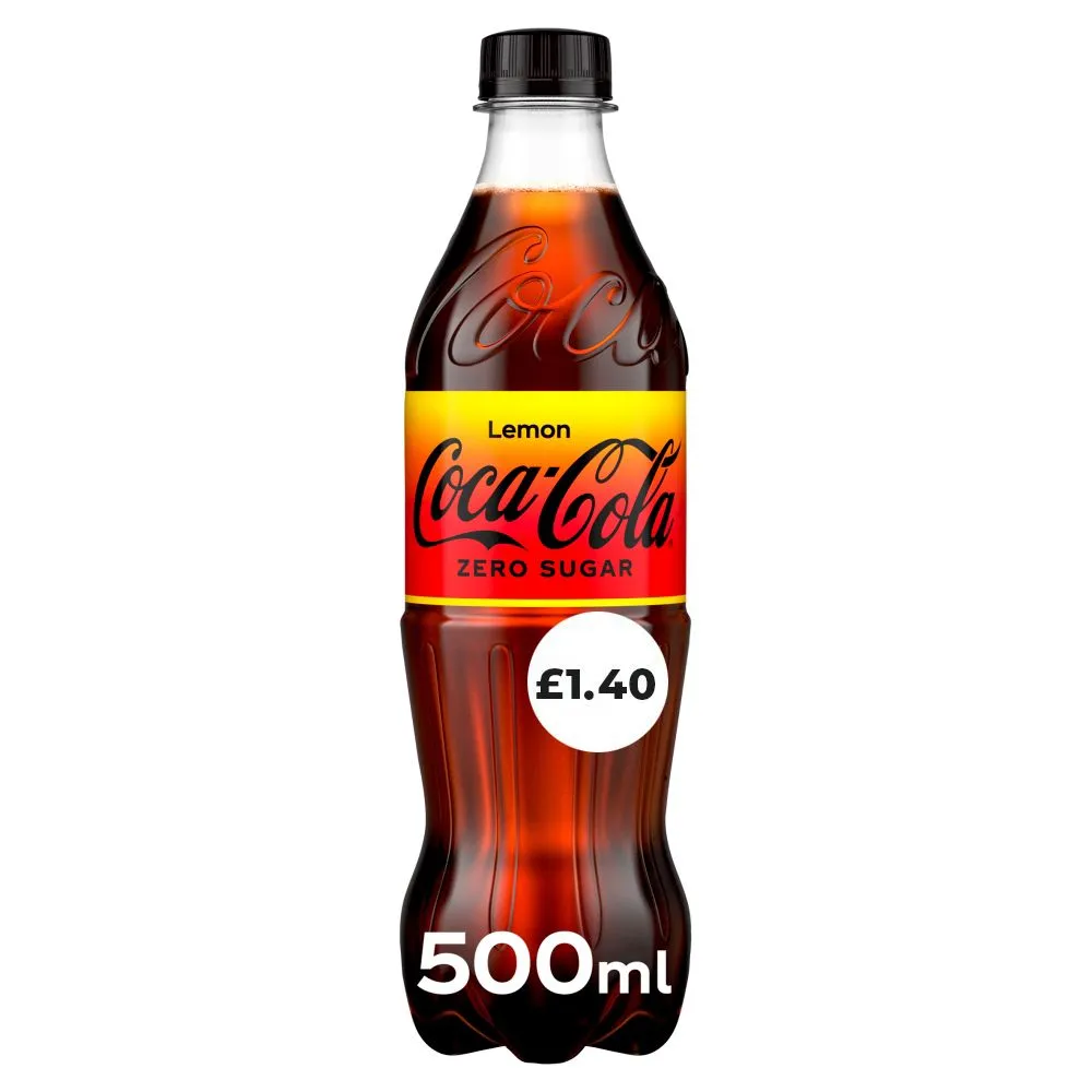 Coca -cola zero lemon pm£1.40