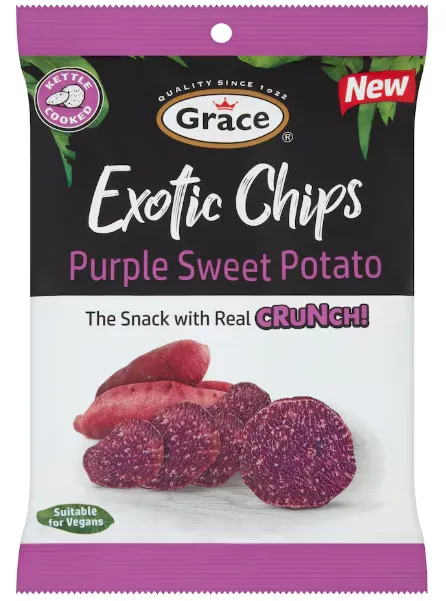 Grace exotic sweet potato chips