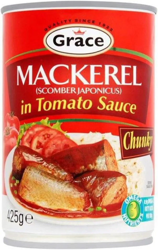 Grace mackerel in tomato