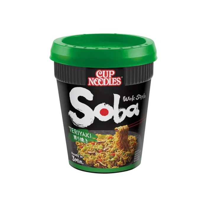 Nissin soba noodles teriyaki