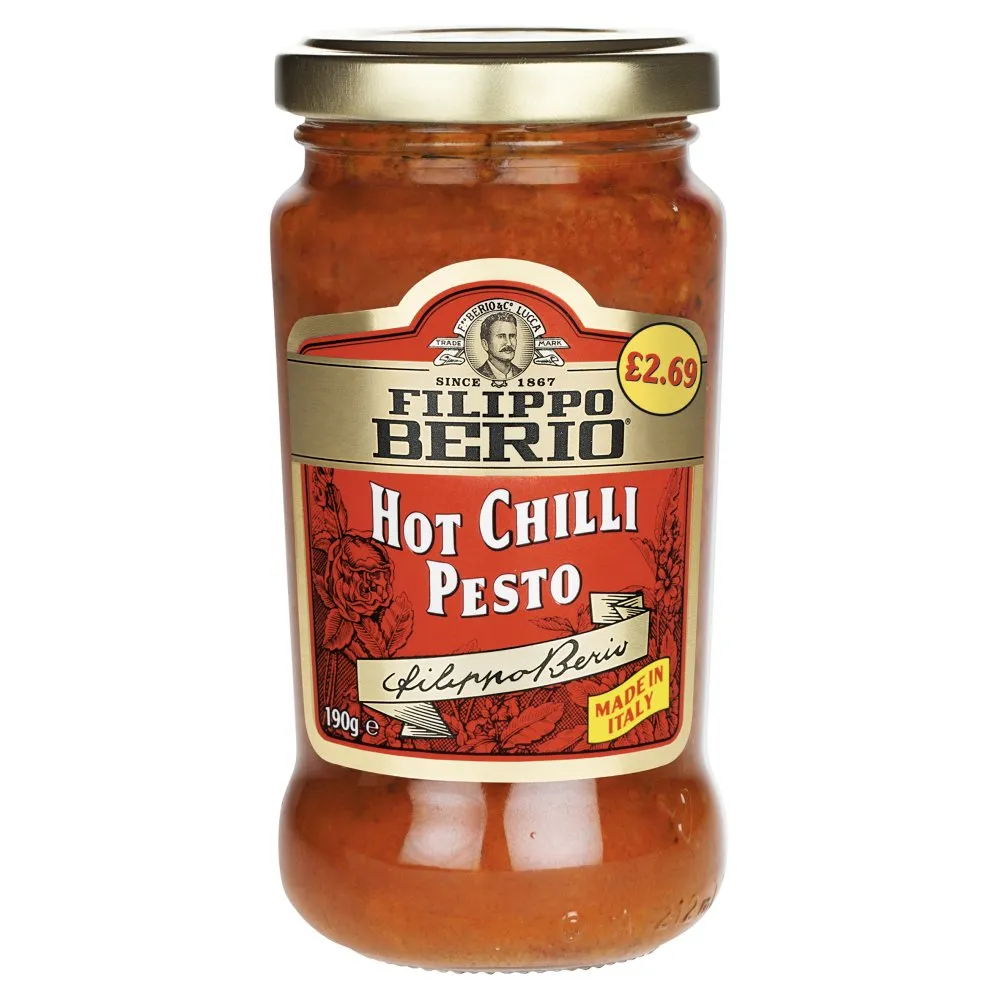 Filippo Berio Hot Chilli Pesto PM £2.69