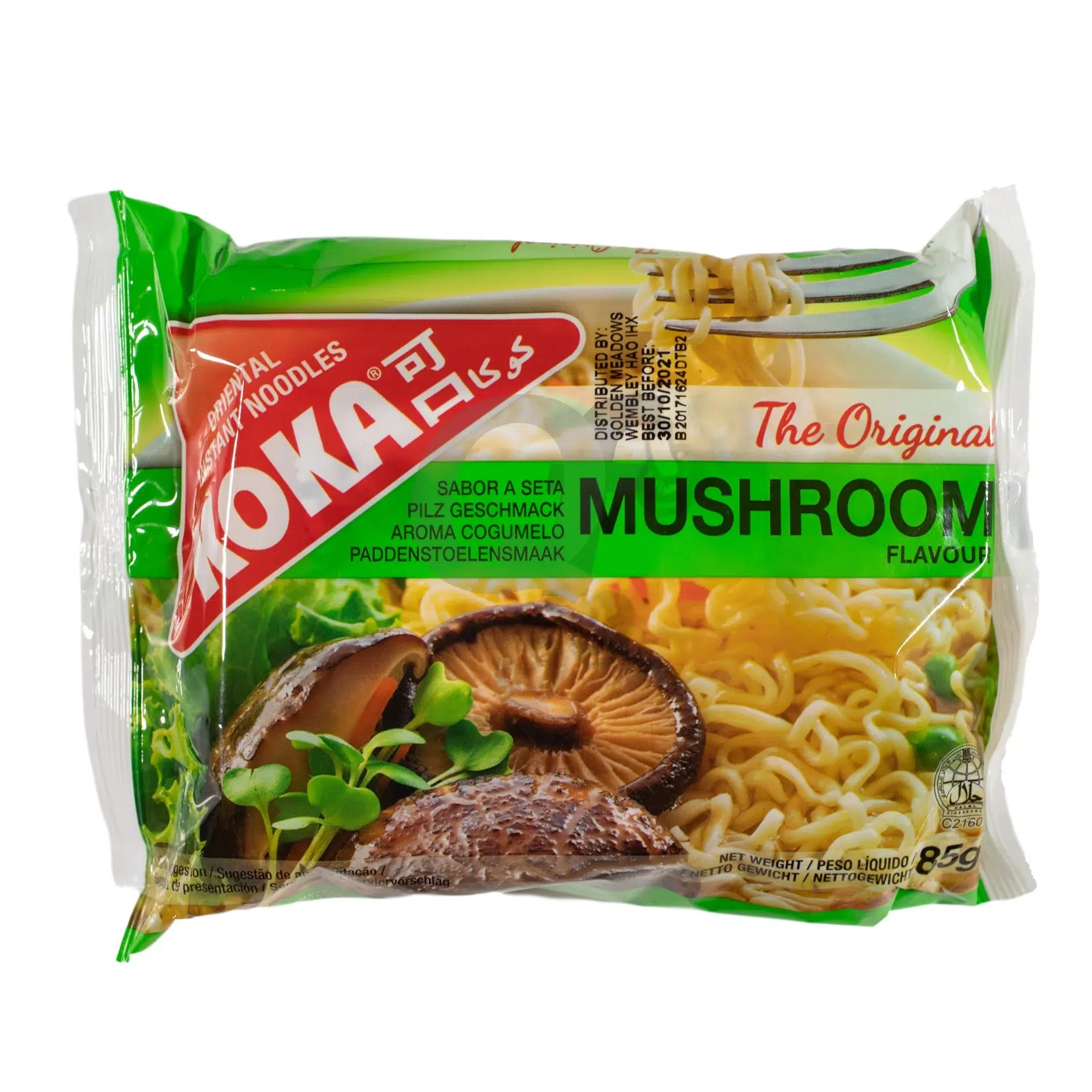 Koka noodles mushroom