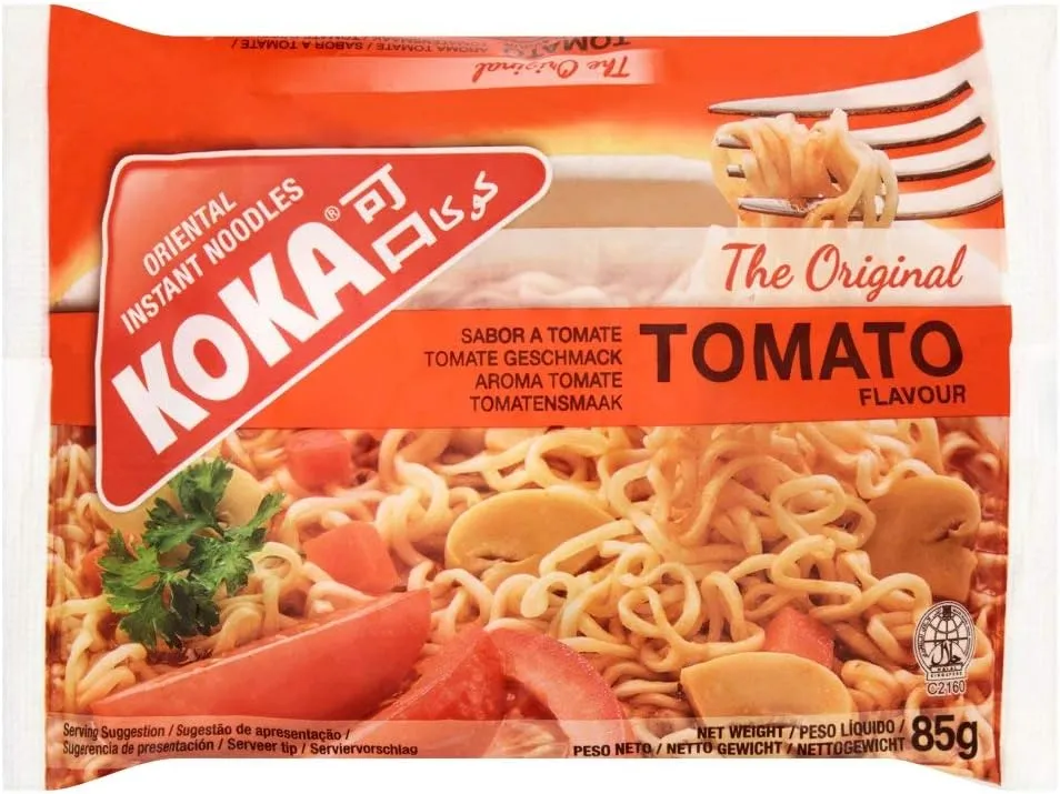 Koka noodles tomato