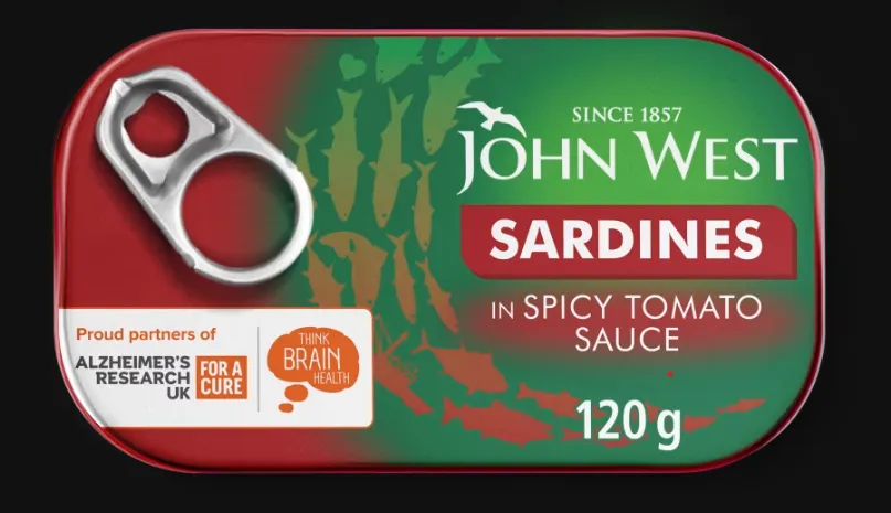 John west sardines in spicy tomato