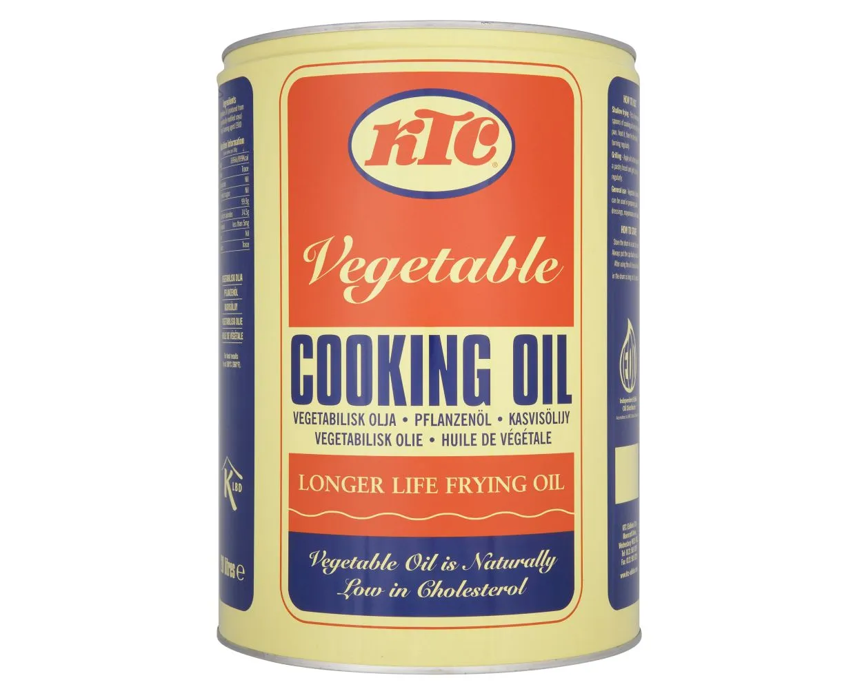 [902632] Ktc Vegetable Oil Drum 20 Ltr