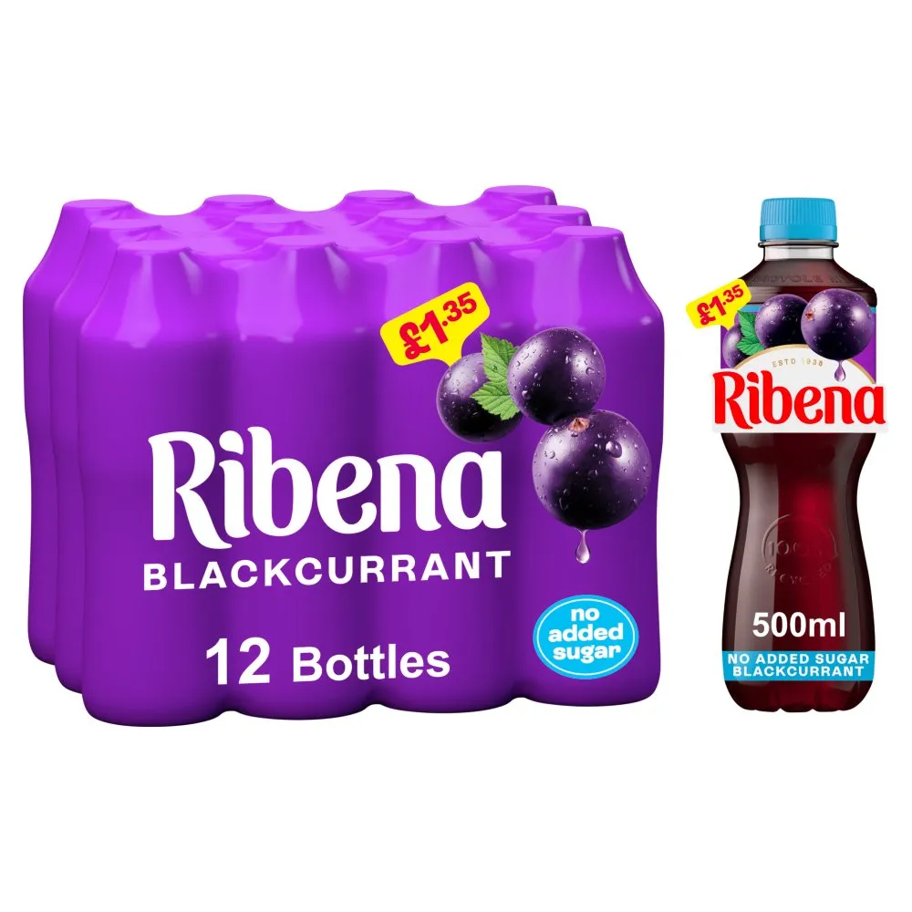 Ribena Blackcurrant Light PM £1.35