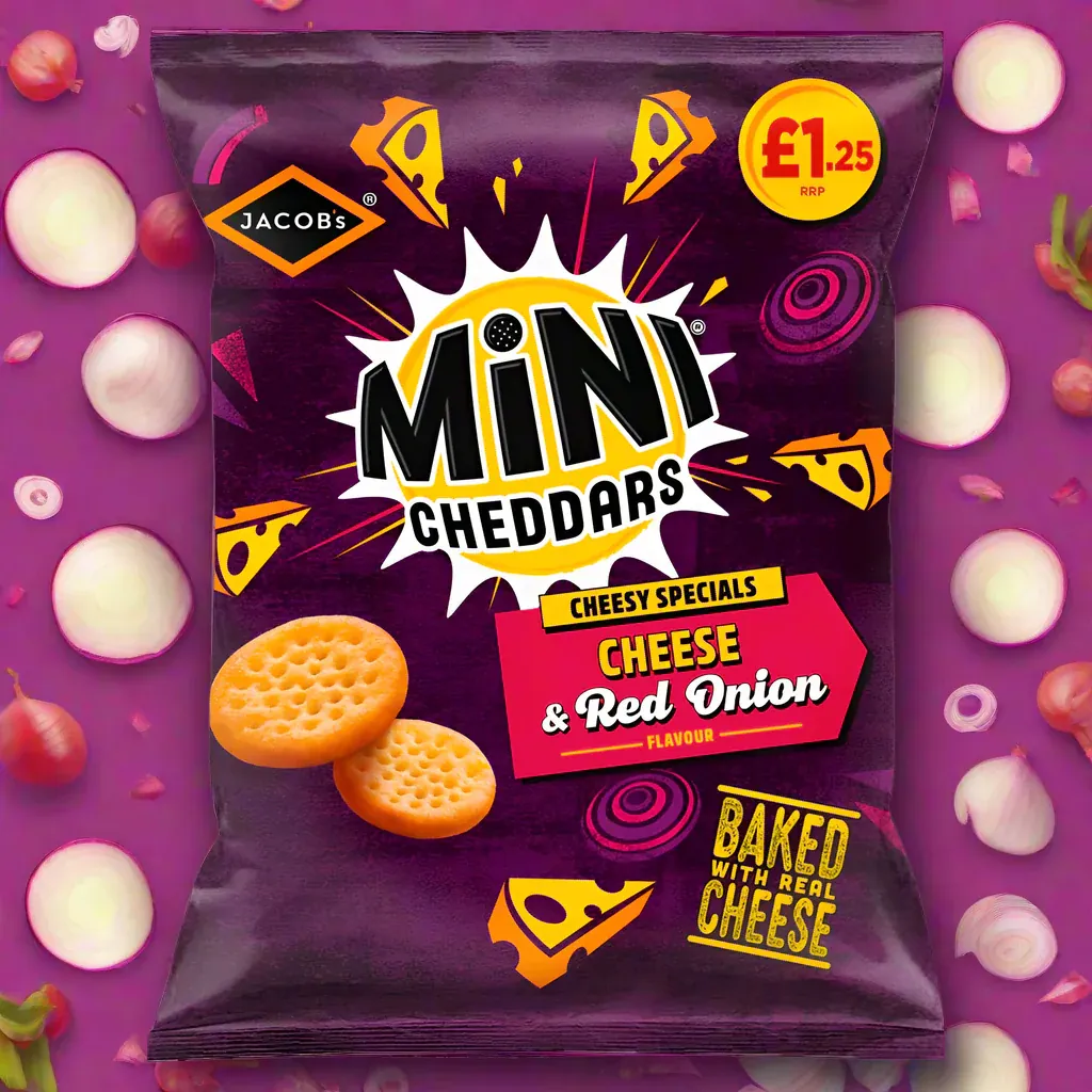 Mini cheddars ched & red onions pmp£1.25