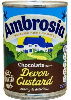 Ambrosia chocolate can