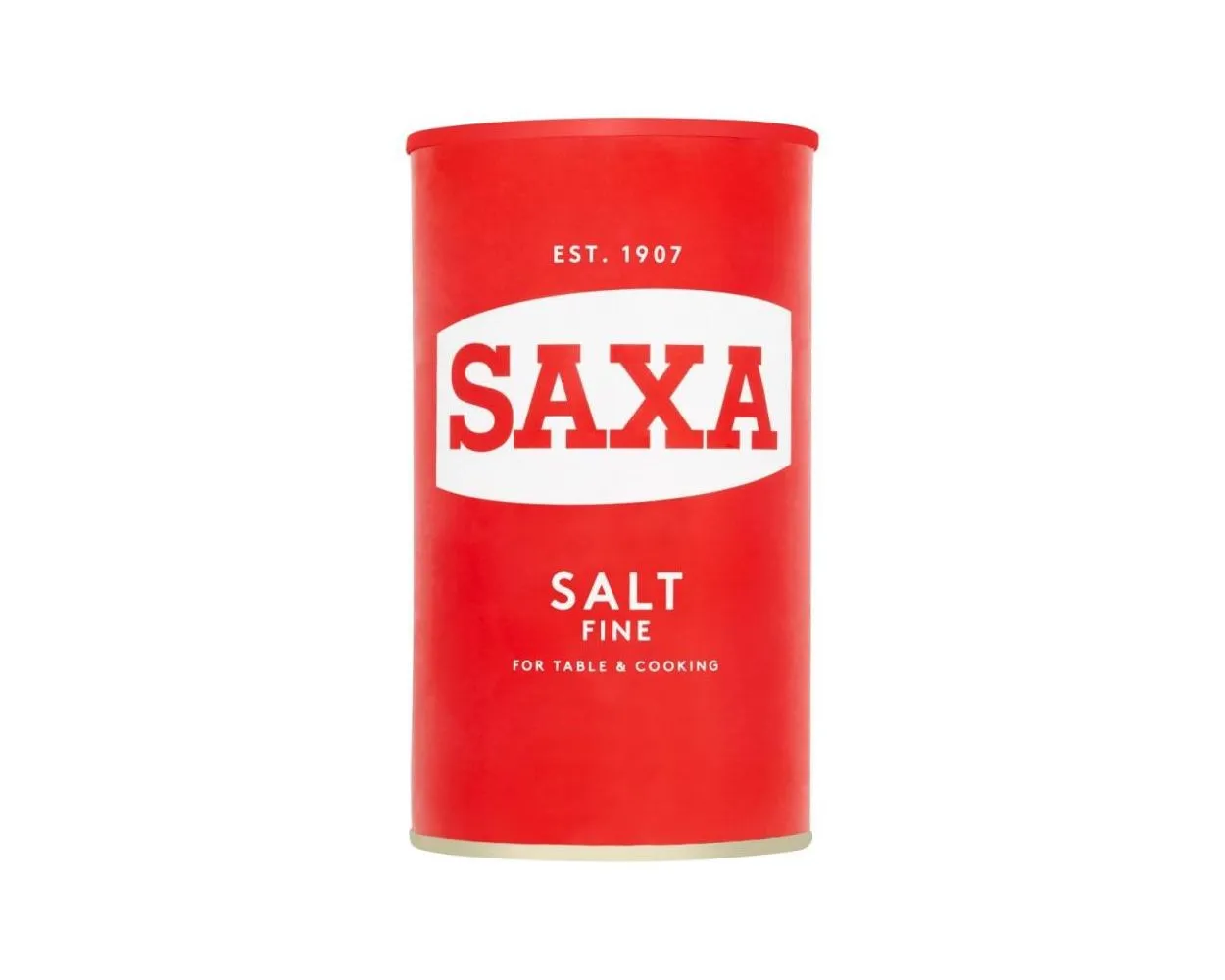 Saxa salt drum