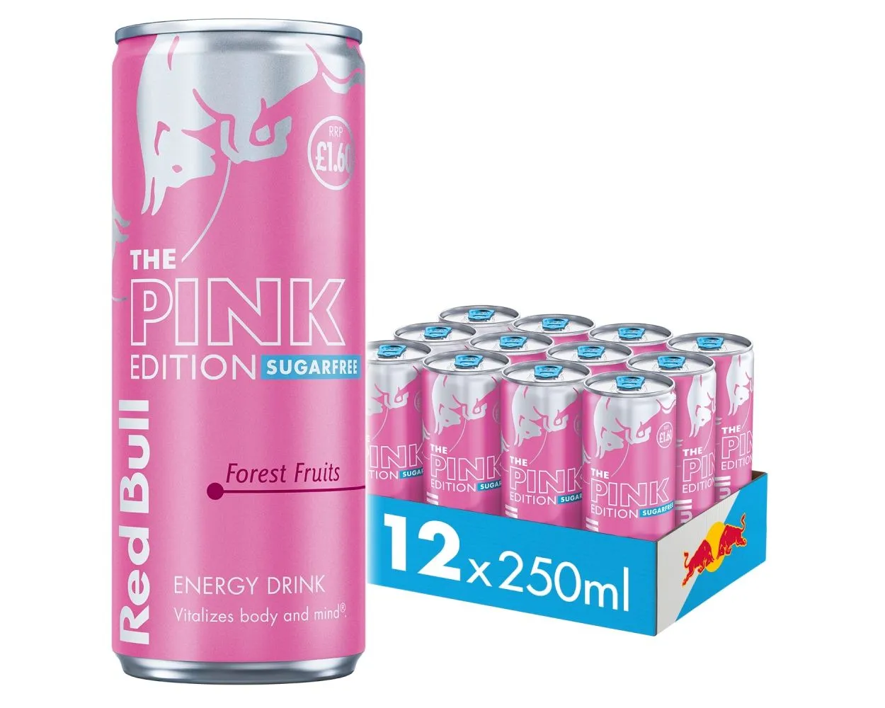 Red bull pink edition forest pmp£1.60