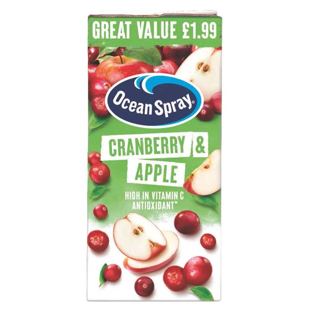 Ocean Spray Cranberry & Apple PM £1.99