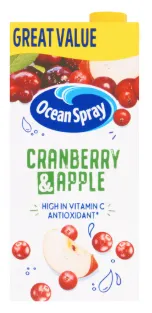 Ocean Spray Cranberry & Apple PM £1.99